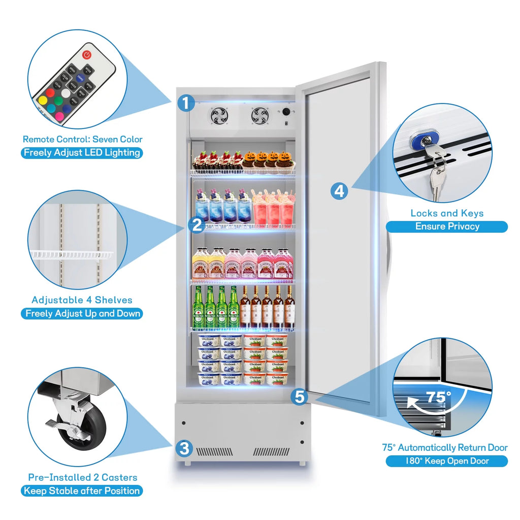 16.5 Cu.Ft Display Fridge B645
