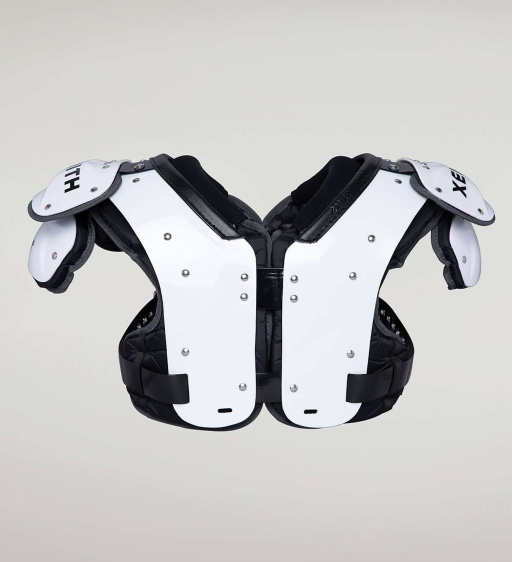 White XL Football Shoulder Pads S27319
