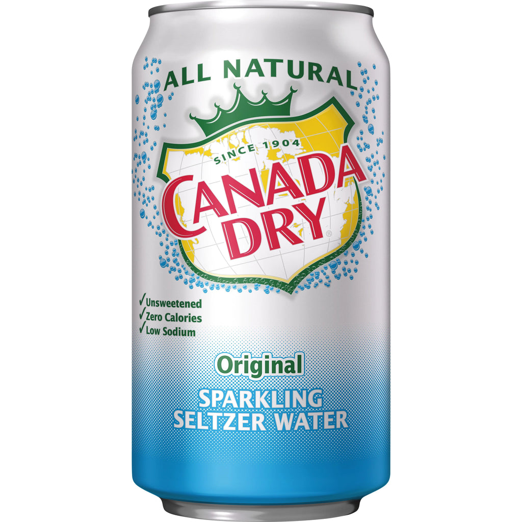 12 Pack Sparkling Seltzer Water, 12 fl oz cans W19576