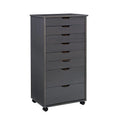 Grey 8-Drawer Rolling Storage Cart F971