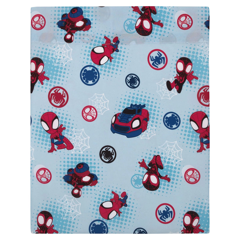 Blue 5pc Toddler Bedding & Blanket Bundle P80824
