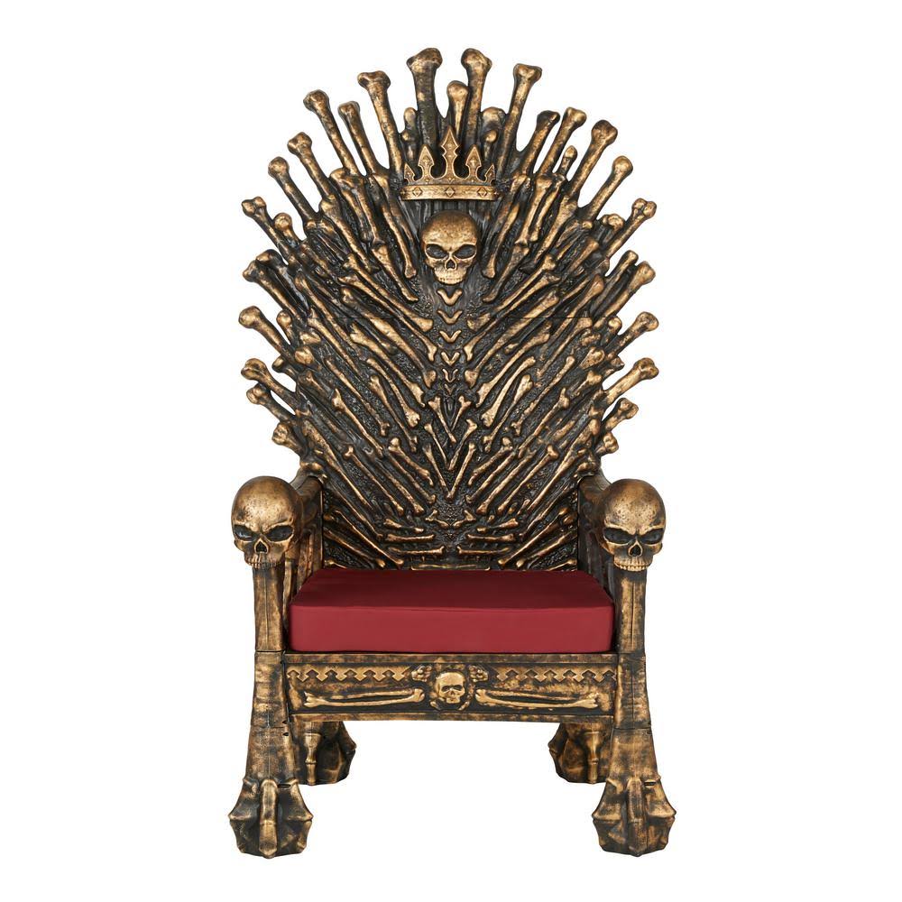 5 ft. Halloween Decorative Bone Throne R6480