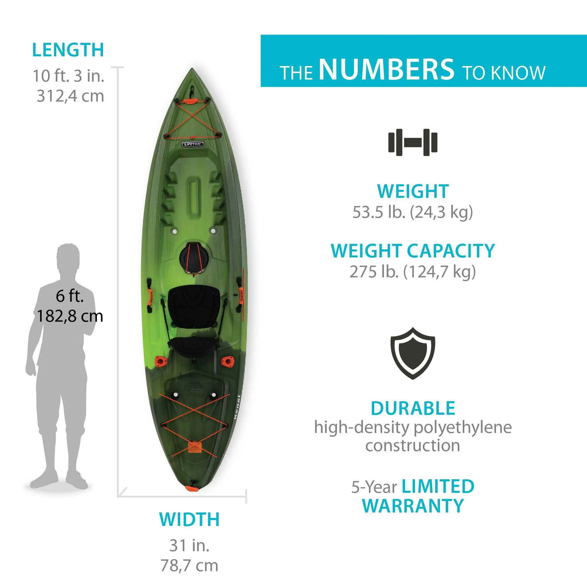 Sit-On-Top Kayak T17812