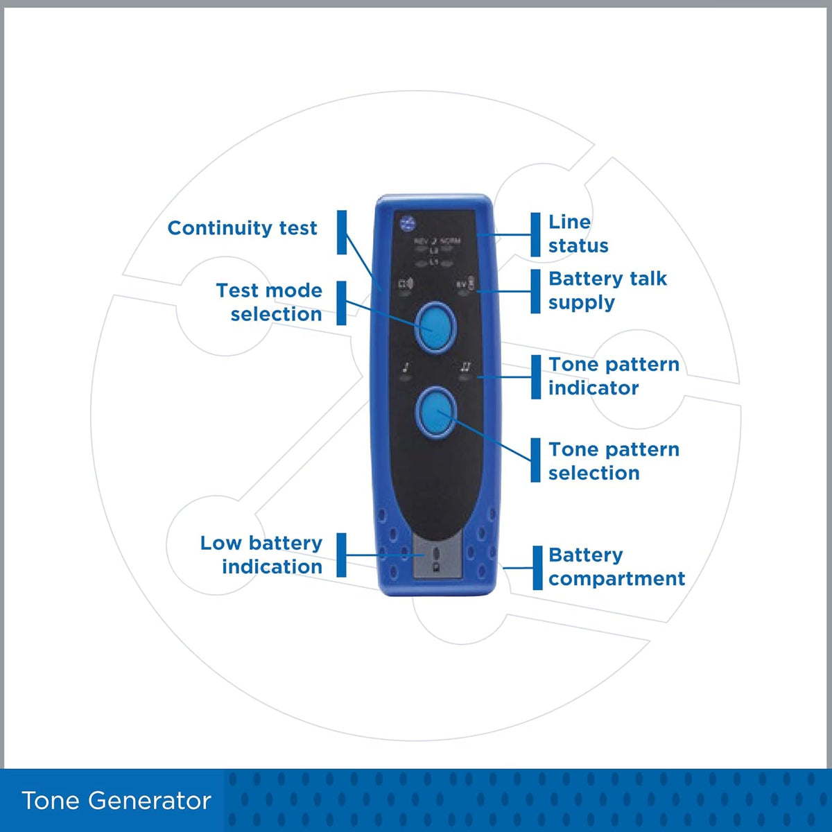 Tone Generator and Cable Tester Set Pack of 2 F87915