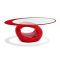 Red Oval Coffee Table B89010