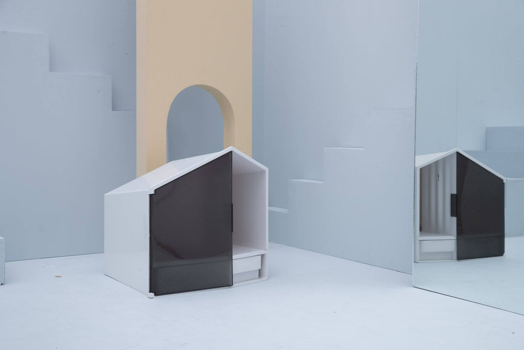 XL Semi-Closed Cat Litter Box with Scoop P78731
