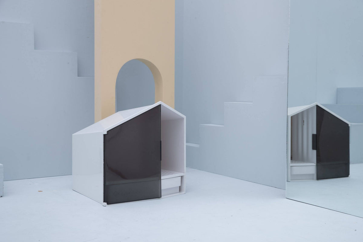 XL Semi-Closed Cat Litter Box with Scoop P78731