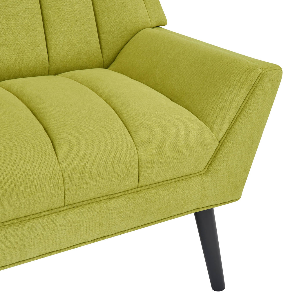 Green Velvet Sofa I113